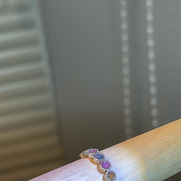 Natural Tourmaline Ring Open End self adjust size - Picture 4 of 6